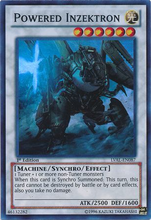 Powered Inzektron - LVAL-EN087 - Super Rare 1st Edition