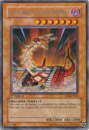 Fusilier Dragon, the Dual Mode Beast - RDS-EN031 - Rare 1st Edition