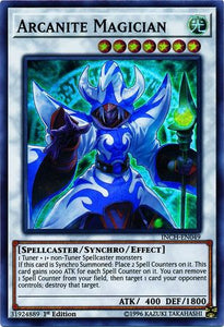 Arcanite Magician - INCH-EN049 - Super Rare 1st Edition