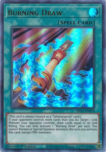 Burning Draw - MP21-EN074 - Ultra Rare 1st Edition