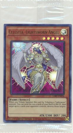 Celestia, Lightsworn Angel - LART-EN036 - Ultra Rare (Sealed)