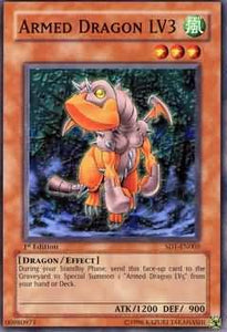 Armed Dragon LV3 - SD1-EN005 - Common 1st Edition