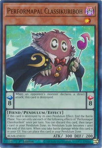 Performapal Classikuriboh - BLMR-EN031 - Ultra Rare 1st Edition