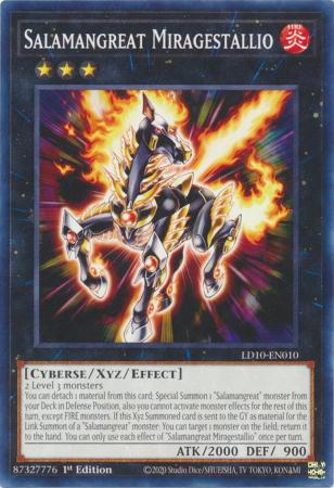 Salamangreat Miragestallio - LD10-EN010 - Common 1st Edition