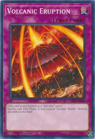 Volcanic Eruption - LD10-EN061 - Common 1st Edition