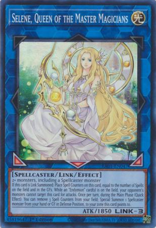 Selene, Queen of the Master Magicians - RA01-EN047 - Super Rare