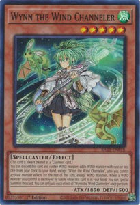 Wynn the Wind Channeler - RA01-EN018 - Super Rare