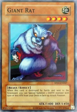 Giant Rat - RP01-EN067 - Common - Reprint