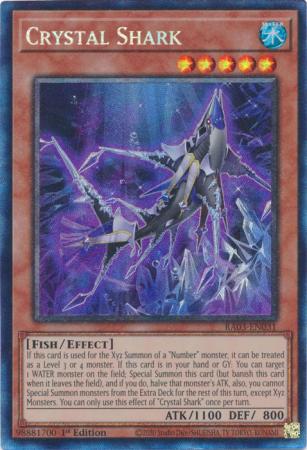 Crystal Shark - RA03-EN031 - Collector's Rare 1st Edition