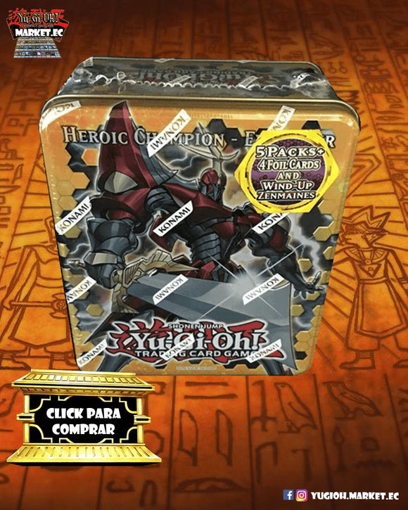 2012 Wave 1 Heroic Champion - Excalibur Collector's Tin (Yugioh) - Yugioh Market Ecuador