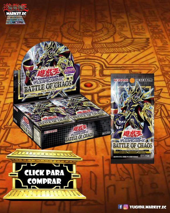 Battle of Chaos Booster Box (OCG) Japones - Yugioh Market Ecuador