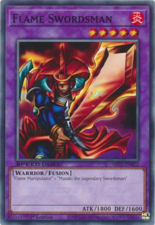 Flame Swordsman - SBC1-ENB22 - Common 1st Edition - Yugioh Market Ecuador