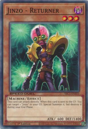 Jinzo - Returner - SBC1-ENE03 - Common 1st Edition - Yugioh Market Ecuador