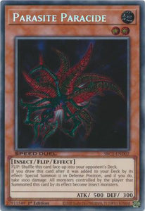 Parasite Paracide - SBC1-END02 - Secret Rare 1st Edition - Yugioh Market Ecuador