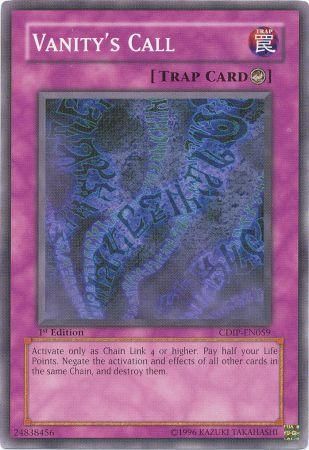 Vanity's Call - CDIP-EN059 - Common 1st Edition - Yugioh Market Ecuador